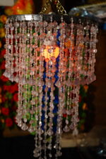 ৩ লেয়ারের ক্রিস্টাল ঝারবাতি /পুথি ঝারবাতি /কালার ঝারবাতি /ঝুলানো ঝারবাতি Attarctive Jharbati, 3 parted Made with Plastic Attarctive Jharbati, 3 parted Made with Plastic - Image 8