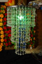 ৩ লেয়ারের ক্রিস্টাল ঝারবাতি /পুথি ঝারবাতি /কালার ঝারবাতি /ঝুলানো ঝারবাতি Attarctive Jharbati, 3 parted Made with Plastic Attarctive Jharbati, 3 parted Made with Plastic - Image 7