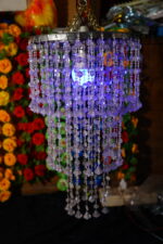 ৩ লেয়ারের ক্রিস্টাল ঝারবাতি /পুথি ঝারবাতি /কালার ঝারবাতি /ঝুলানো ঝারবাতি Attarctive Jharbati, 3 parted Made with Plastic Attarctive Jharbati, 3 parted Made with Plastic - Image 6